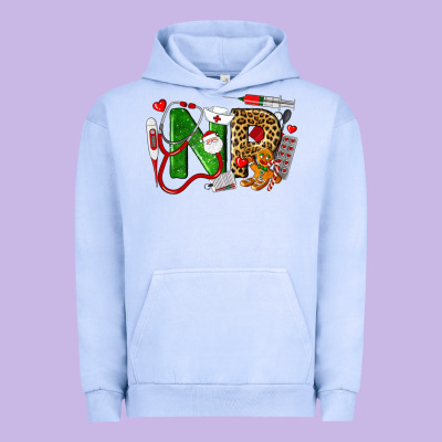 Christmas Nr Nurse Practitioner Nurse Urban Hoodie Designed By Lillyallendesigns