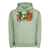 Pigment Oil Green christmas nr nurse practitioner nurse Urban Hoodie - LillyAllenDesigns