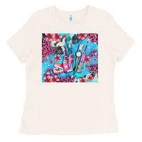 Dentist Element With Flowers Ladies Tee | Teevron