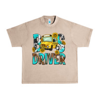 French Oak bus driver Urban Heavy Tee - NancyCooperArtShop