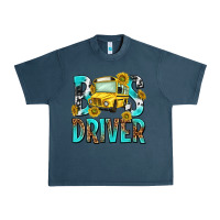 Midnight Navy bus driver Urban Heavy Tee - NancyCooperArtShop