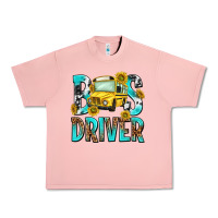 Salmon bus driver Urban Heavy Tee - NancyCooperArtShop