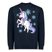 Winter Unicorn Heavyweight Sweatshirt | Teevron