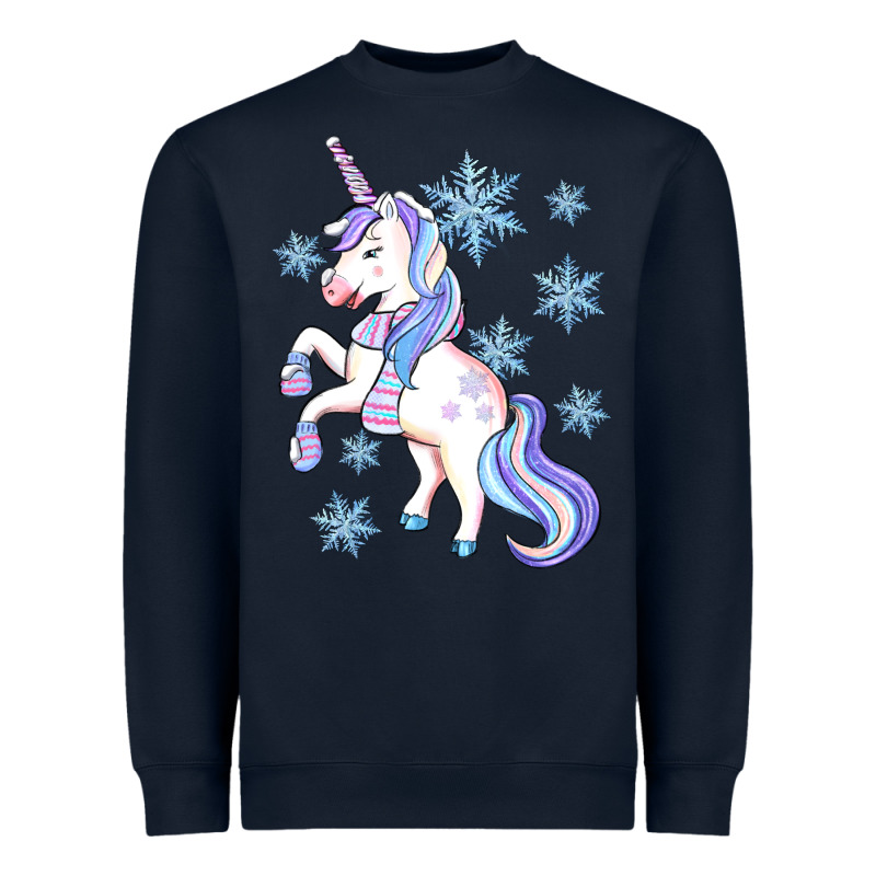 Winter Unicorn Heavyweight Sweatshirt by Artiststas | Teevron