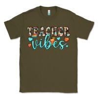 Army Green teacher vibes Classic Tee - JahusDesignShop