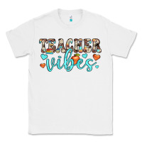 White teacher vibes Classic Tee - JahusDesignShop