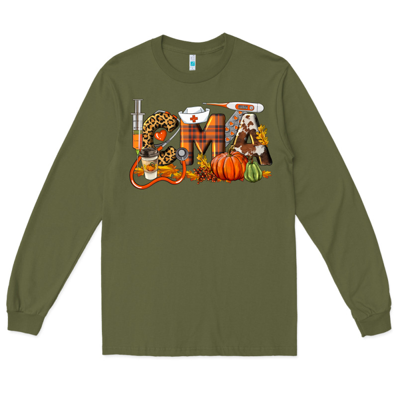 Fall Cma Certified Medical Assistant Long Sleeve Tee by LillyAllenDesigns | Teevron