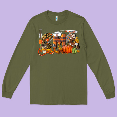Fall Cma Certified Medical Assistant Long Sleeve Tee Designed By Lillyallendesigns