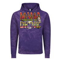 Cloud Purple mama needs a drink Vintage Hoodie - NancyCooperArtShop