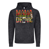 Vintage Black mama needs a drink Vintage Hoodie - NancyCooperArtShop