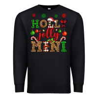 Black holly jolly mini Premium Sweatshirt - OliviaCreatesArt