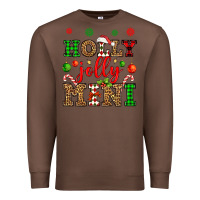 Chestnut holly jolly mini Premium Sweatshirt - OliviaCreatesArt