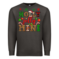 Smoke holly jolly mini Premium Sweatshirt - OliviaCreatesArt