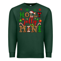 Sports Green holly jolly mini Premium Sweatshirt - OliviaCreatesArt