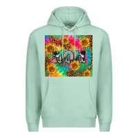 Mom Rainbow Sunflower Premium Hoodie | Teevron