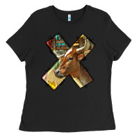 Black farm life alphabet lowercase letters x Ladies Tee - BundleAndBundleShop