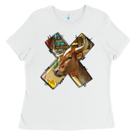 White farm life alphabet lowercase letters x Ladies Tee - BundleAndBundleShop