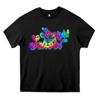 Black straight back to school Heavy Core Tee - JahusDesignShop