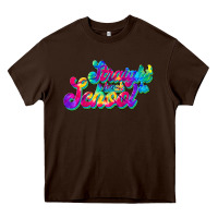 Chocolate Brown straight back to school Heavy Core Tee - JahusDesignShop