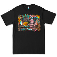 Black just a girl who loves pigs Premium Tee - Artiststas