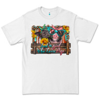 White just a girl who loves pigs Premium Tee - Artiststas