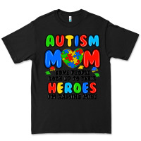 Black autism mom some people look up to their heroes i'm Premium Tee - JahusDesignShop
