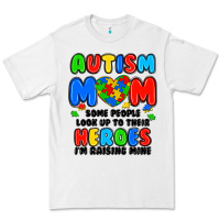 White autism mom some people look up to their heroes i'm Premium Tee - JahusDesignShop