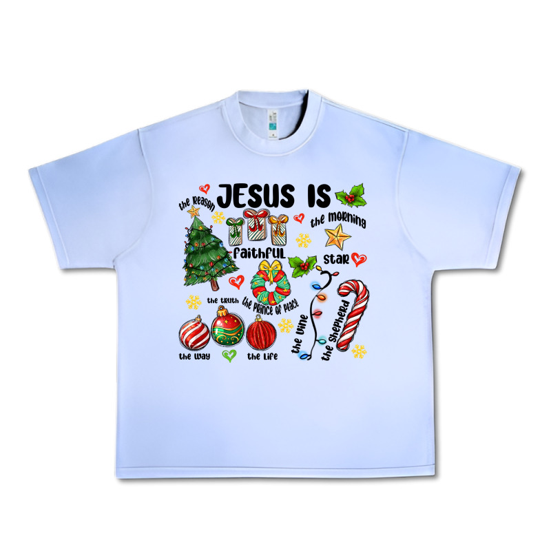 Religious Christmas Urban Heavy Tee by MaliasSmallBusiness | Teevron