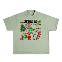 Oil Green religious christmas Urban Heavy Tee - MaliasSmallBusiness