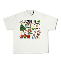 Pistachio religious christmas Urban Heavy Tee - MaliasSmallBusiness