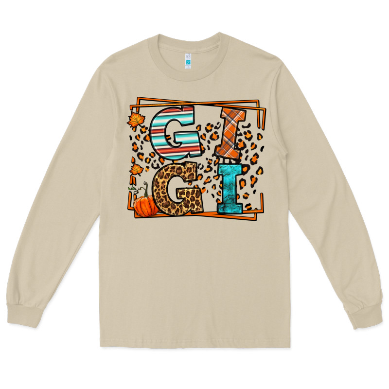 Fall Autumn Leopard Gigi Long Sleeve Tee by LillyAllenDesigns | Teevron