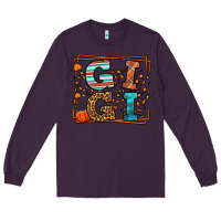 Plum Fall Autumn Leopard Gigi Long Sleeve Tee - LillyAllenDesigns