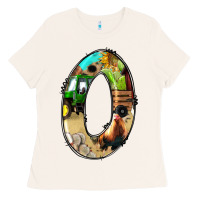 Bone farm life alphabet numbers 0 Ladies Tee - BundleAndBundleShop