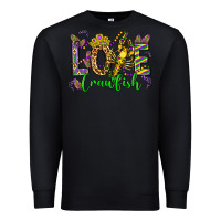 Black love crawfish mardi gras olivia Premium Sweatshirt - OliviaCreatesArt