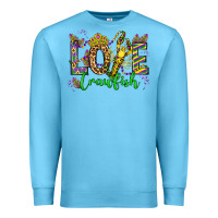 Ocean Blue love crawfish mardi gras olivia Premium Sweatshirt - OliviaCreatesArt