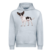 Heather Grey chihuahua Urban Hoodie - LillyAllenDesigns
