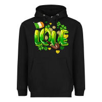 Black Love St. Patrick's Day Heavyweight Hoodie - HowdyJamesFarm