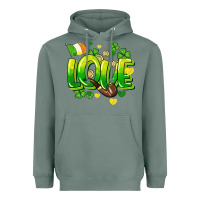 Sage Love St. Patrick's Day Heavyweight Hoodie - HowdyJamesFarm