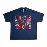 Navy cupids favorite teacher Urban Heavy Tee - NancyCooperArtShop
