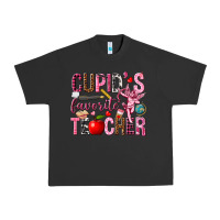 Pigment Black cupids favorite teacher Urban Heavy Tee - NancyCooperArtShop