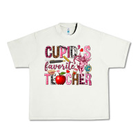 Pistachio cupids favorite teacher Urban Heavy Tee - NancyCooperArtShop