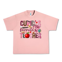 Salmon cupids favorite teacher Urban Heavy Tee - NancyCooperArtShop