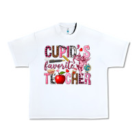 White cupids favorite teacher Urban Heavy Tee - NancyCooperArtShop