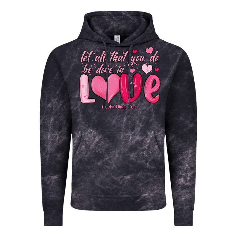 Let All That You Do Be Done In Love Vintage Hoodie by MaliasSmallBusiness | Teevron