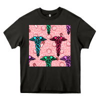 Asphalt Medicine Seamless Pattern Heavy Core Tee - BundleAndBundleShop
