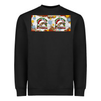 Black When You're Dead Inside But It's Christmas Hippie Skeleton Santa Heavyweight Sweatshirt - Artiststas