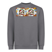Storm When You're Dead Inside But It's Christmas Hippie Skeleton Santa Heavyweight Sweatshirt - Artiststas