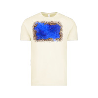 Vintage Arctic gemstone blue leopard background Vintage Tee - JahusDesignShop