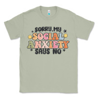 Matcha sorry my social anxiety says no Classic Tee - MaliasSmallBusiness