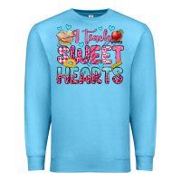 Ocean Blue i teach sweet hearts olivia Premium Sweatshirt - OliviaCreatesArt